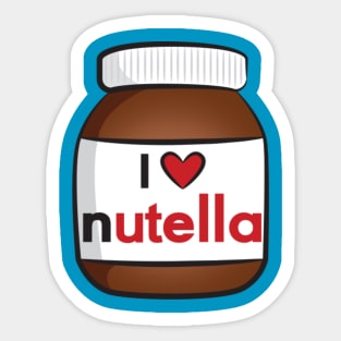 I <3 Nutella Sticker